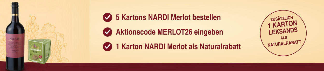 NARDI Merlot-Aktion